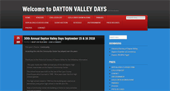 Desktop Screenshot of daytonvalleydays.org